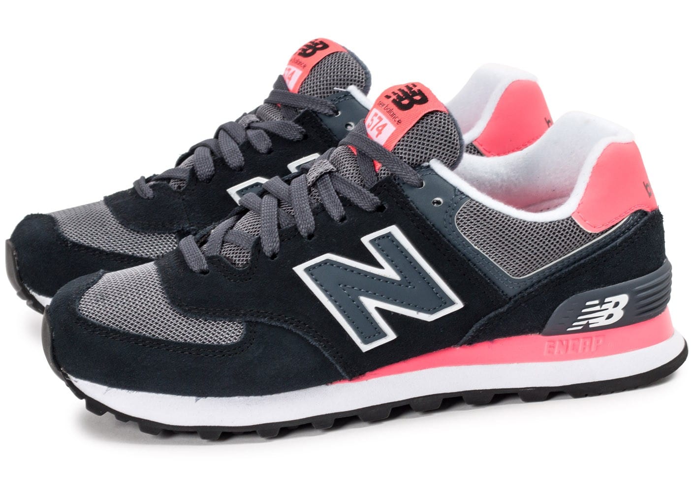 new balance rose et noir 574